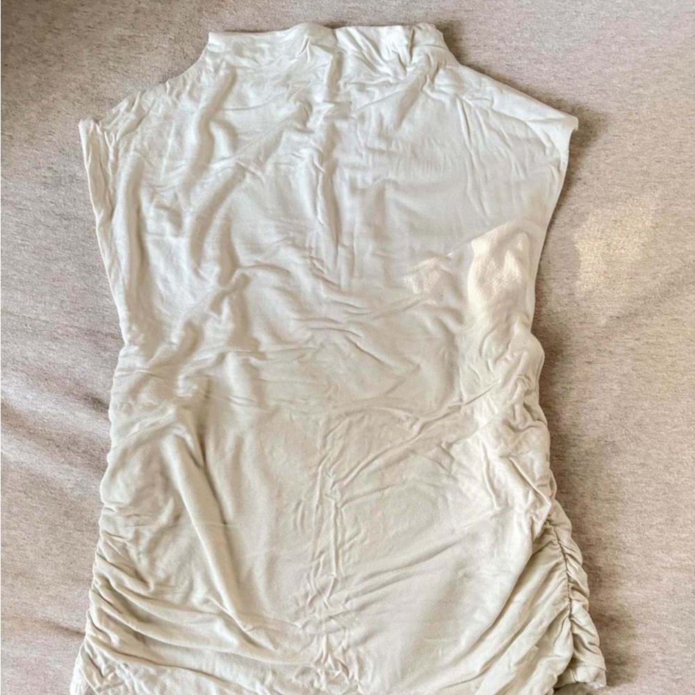 a new day Cream Sleeveless Tank Top